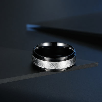 Engraved Mens Wedding Band