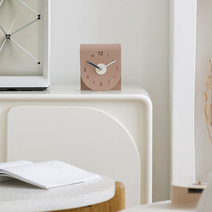 Creative Simple Study Table Clock (Silent, Non-Ticking)