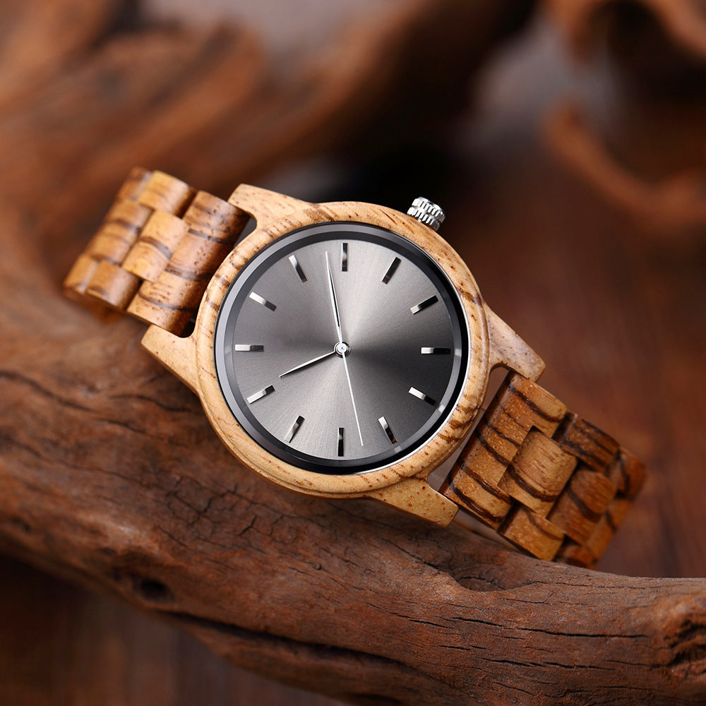 Wooden Couple Watches Gift Set for Two