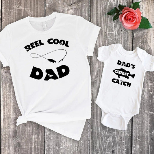 Dad and Baby Toddler Matching Tshirts