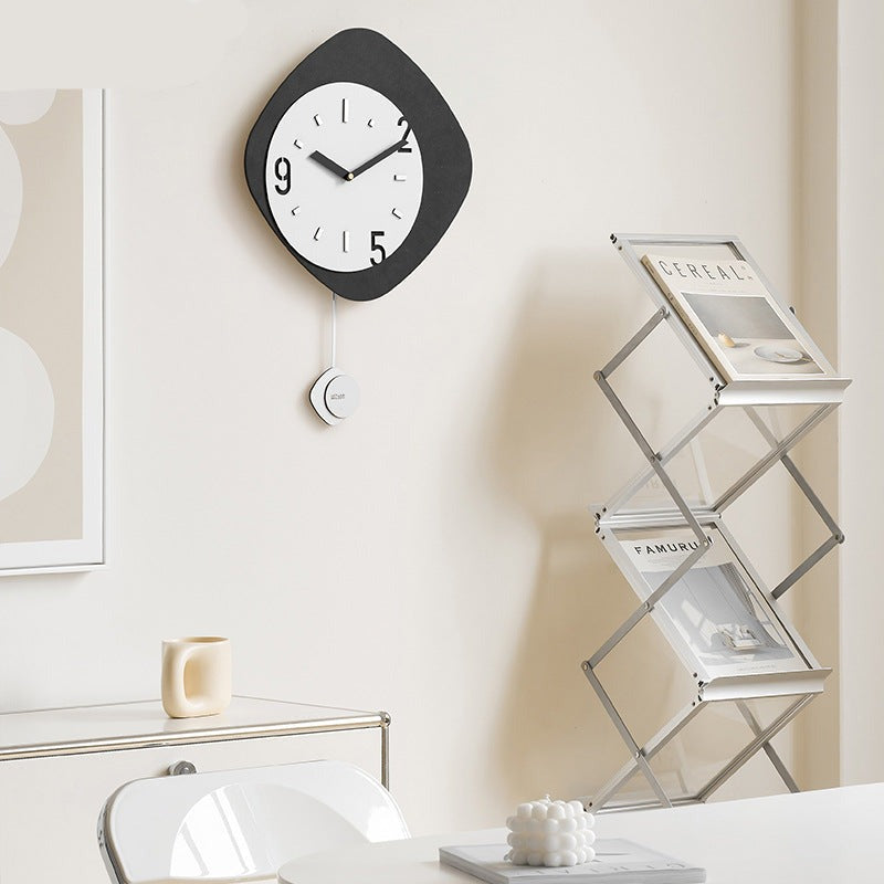 Modern Style Pendulum Wall Décor Clock