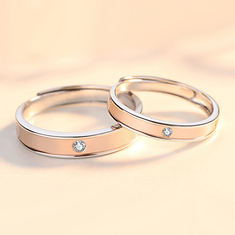 Engraved Matching Wedding Bands for a Couple
