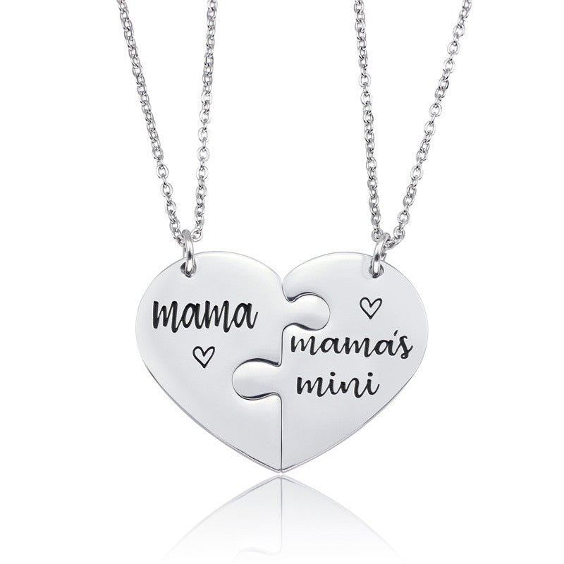 Mother Daughter Necklace Gift for Mom