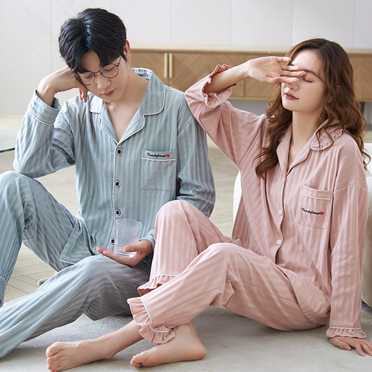 Matching Cotton Sleepwear for Couples Set of two