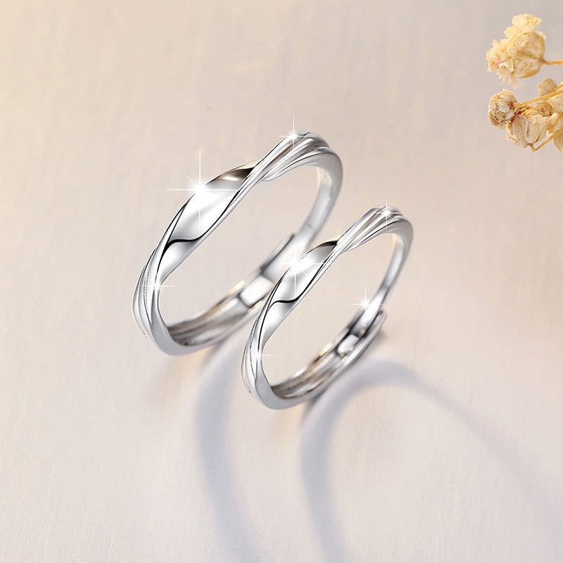 Mobius Marriage Rings for Men and Women