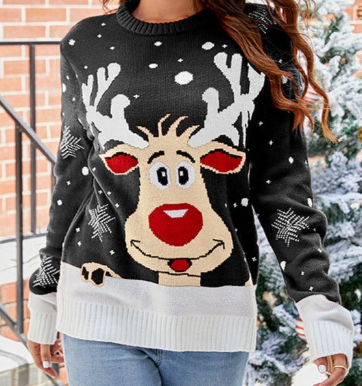 Funny Christmas Jumper for Ladies Xmas Sweatshirt