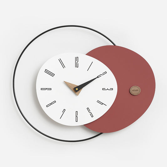 Odd Shaped Modern Analog Wall Clock