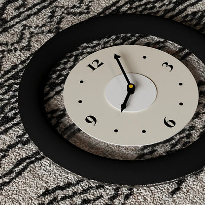 Unique Design Analog Silent Wall Clock — 35×35 cm (Acrylic)