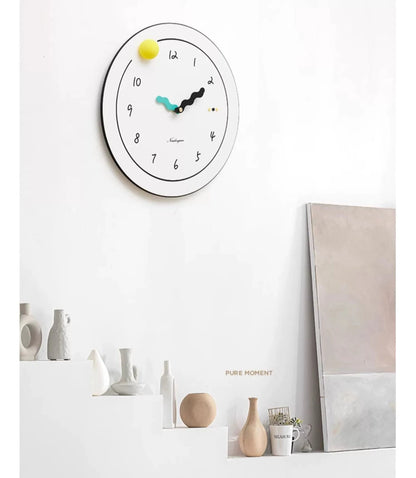 3D Minimalist Analog Silent Wall Clock