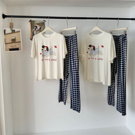 Versatile Modal Couple's Pajama Set | Luxurious Everyday Comfort