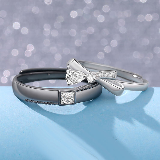 Princess and Knight Wedding Rings for Couples