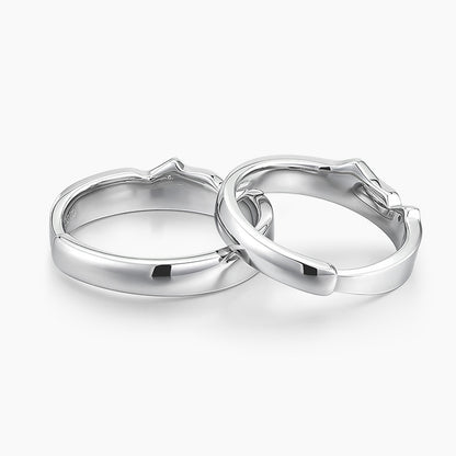 Custom Wedding Rings Set for a Couple