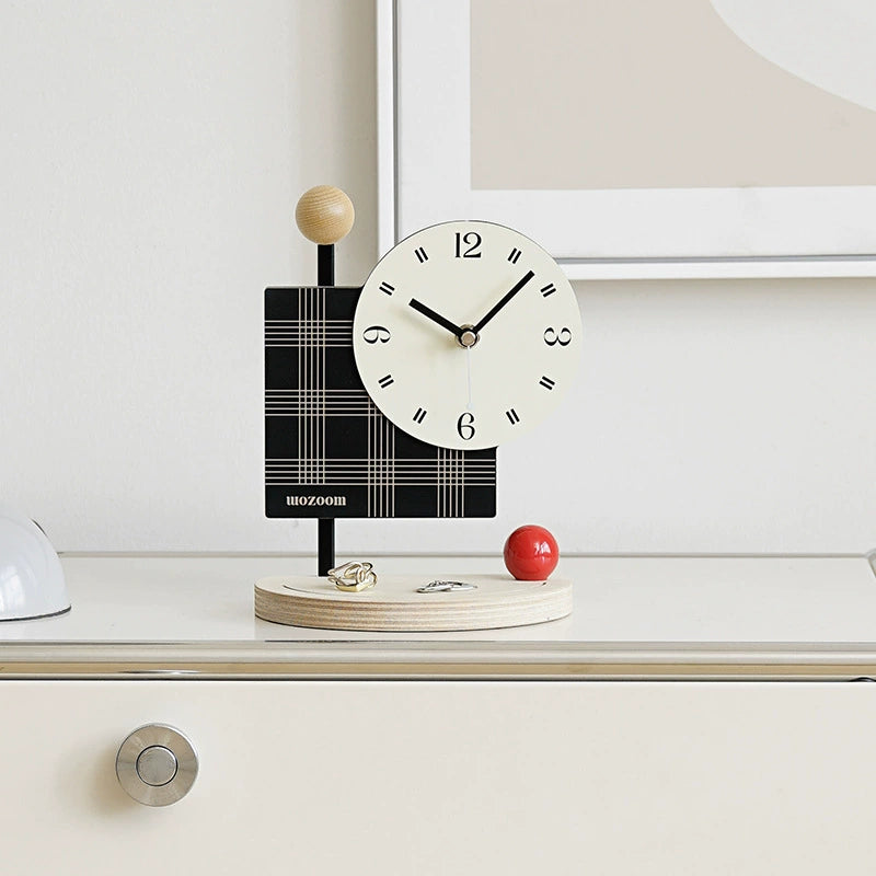 Modern Geometric Silent Storage Clock