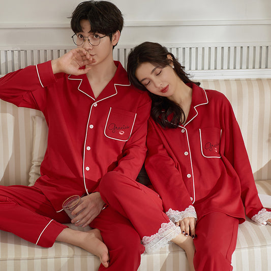 Holiday Christmas Pajamas Set for Couples