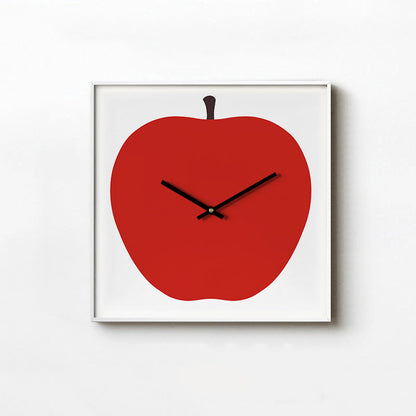 Photo-Frame Style Silent Wall Clock — 16" Square (Acrylic)