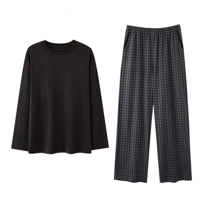 Gullei Minimalist Couple Pajamas Set – 100% Cotton, Relaxed Fit