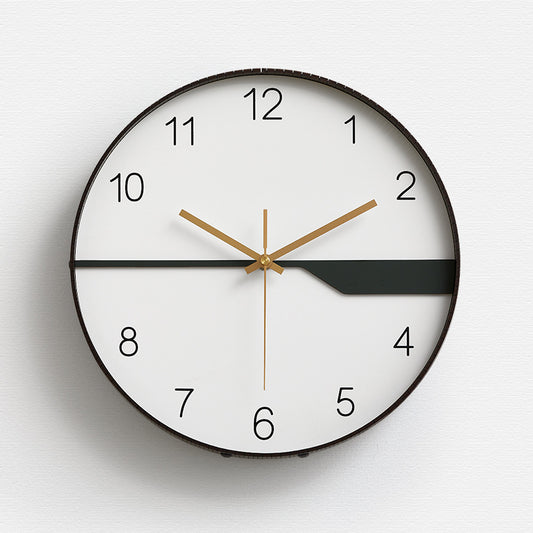 Circular Minimalist Analog Silent Wall Clock