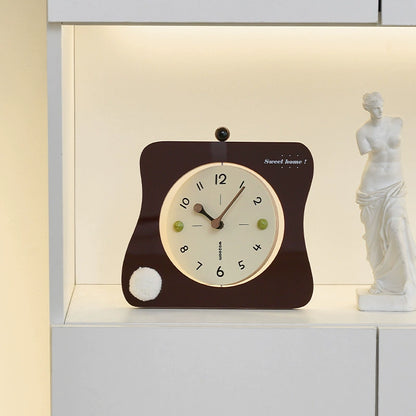 Sweet Home Silent Table Clock