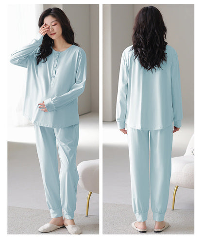 Long Sleeve Maternity Sleepwear Set