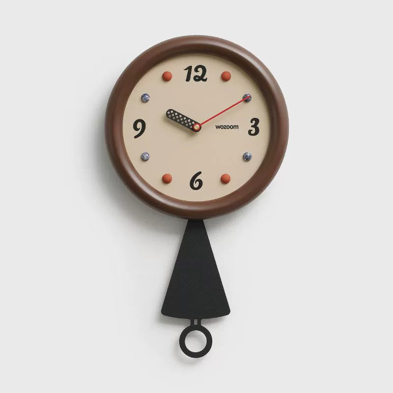 Gullei Artistic Silent Wall Clock - Eco-Friendly, Contemporary Design