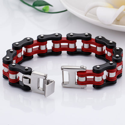 Custom Hiphop Fashion Mens Bracelet 22cm