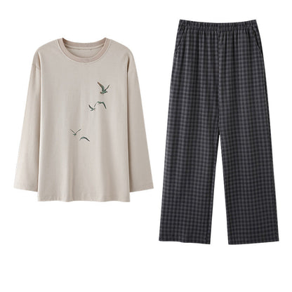 Gullei Minimalist Couple Pajamas Set – 100% Cotton, Relaxed Fit