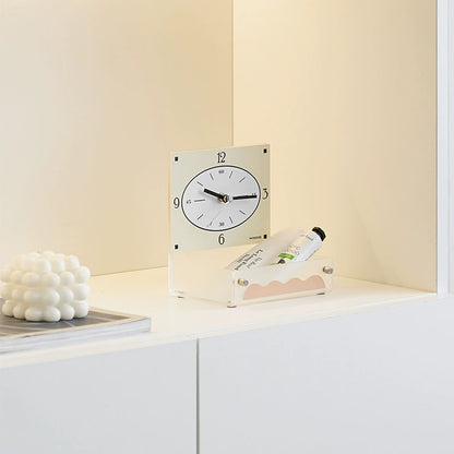 Minimalist Silent Acrylic Storage Clock