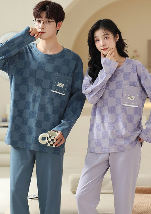 Matching Holiday Jammies PJs Set for Couples