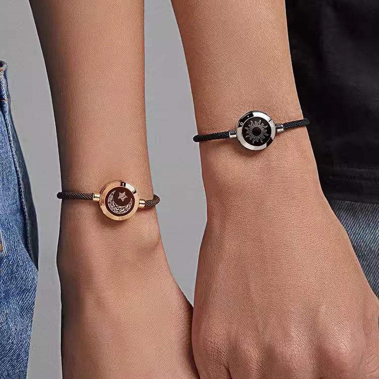 Bond Touch Distance Relationship Gift Sun and Moon Bracelets – Gullei