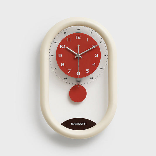 Creative Artistic Pendulum Silent Wall Clock