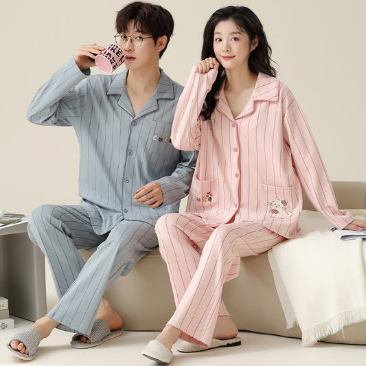 Couple Pjs Matching Sleepwear Set for Two