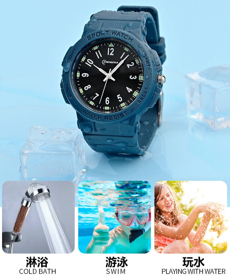 Matching Water Resistant Luminous Watch Set