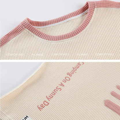 Gullei™ Long Sleeves Pullover Pajamas Set Pure Cotton