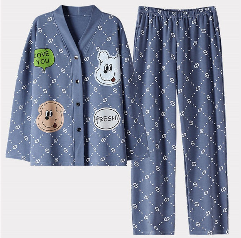 His and Hers Matching Cute PJs Loungewear Set