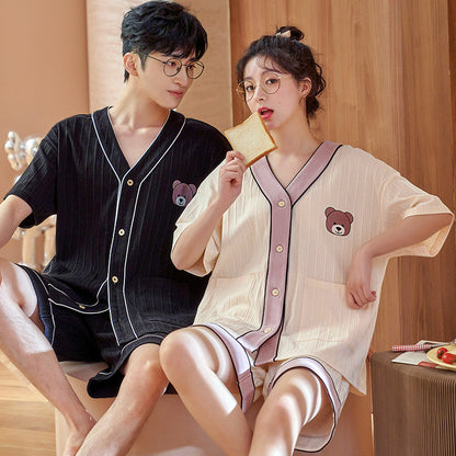 Comfortable Matching Sleepwear Set for Couples