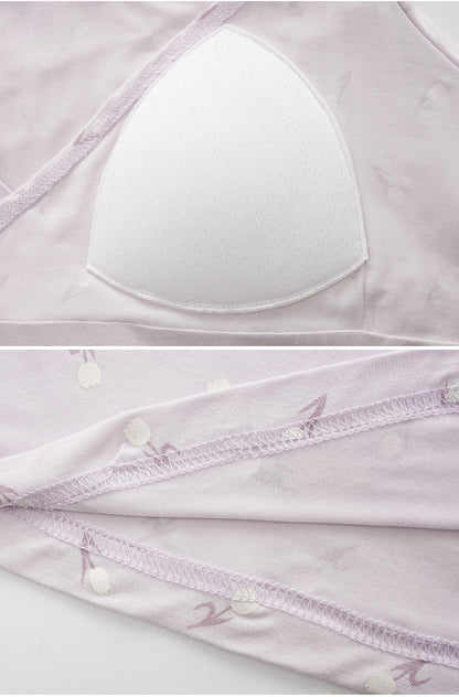 3-Piece Maternity Soft Sleepwear Set