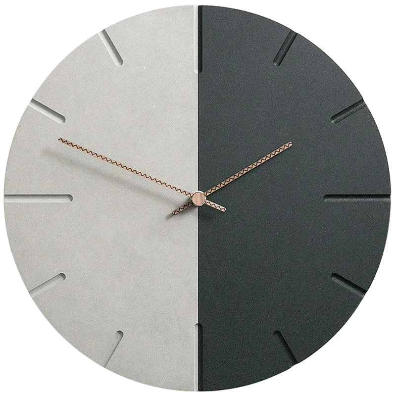 Gullei Silent Wall Clock - Minimalist Design, Eco-Friendly Materials