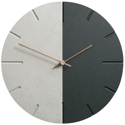 Gullei Silent Wall Clock - Minimalist Design, Eco-Friendly Materials