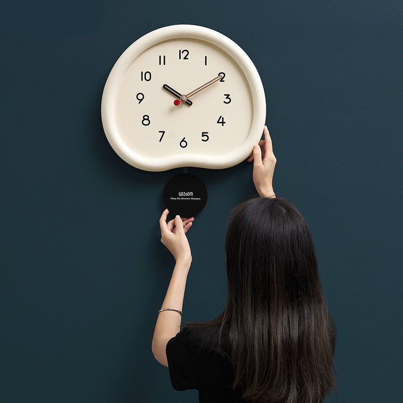 Minimalist Pendulum Analog Wall Clock