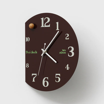 Gullei Artistic Silent Wall Clock - Eco-Friendly, Modern Design