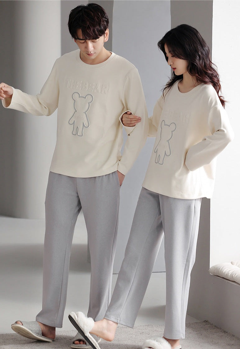 Cute Bear Matching PJs and Loungewear for Couples