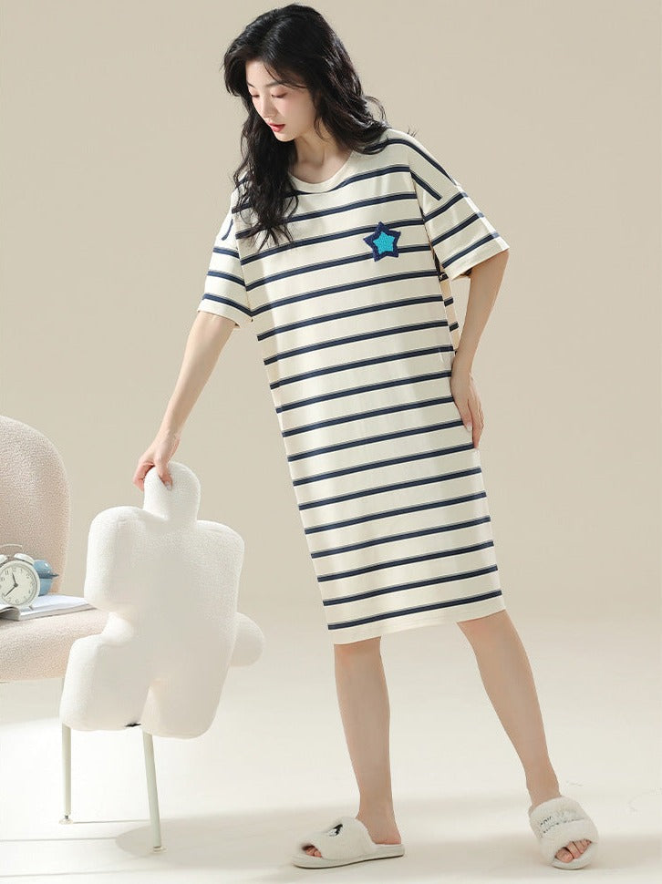 Soft Cotton Summer Pajamas for Women