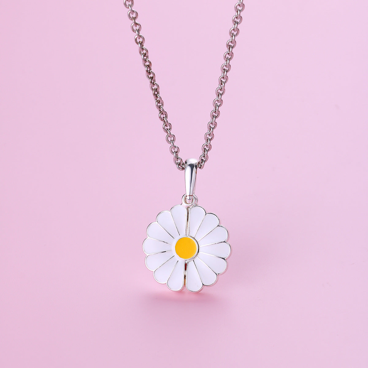 Cute Flower Bff Friendship Necklaces Set for 2