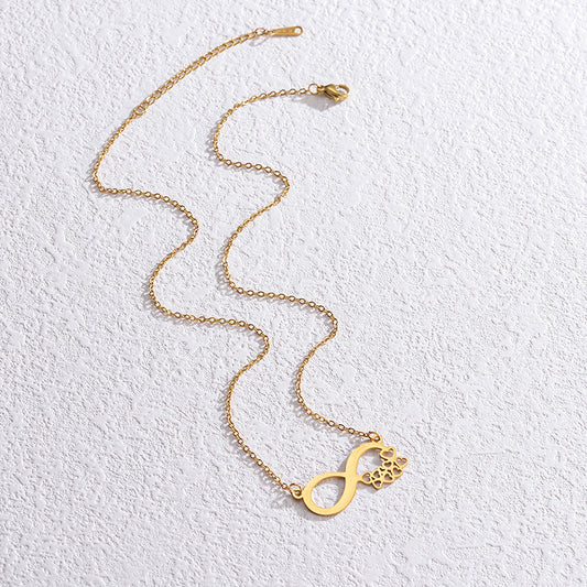 Infinity Personal Name Necklace