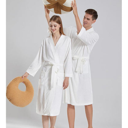 Couple's Matching Long Bathrobe Set for 2