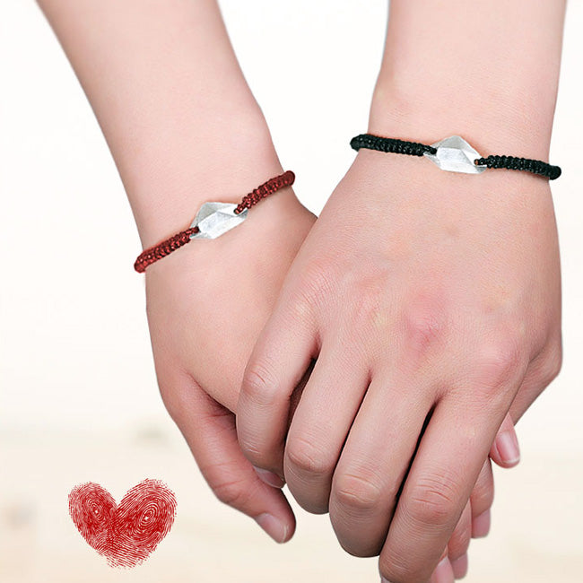 Engraved Matching Friendship Bracelets Set