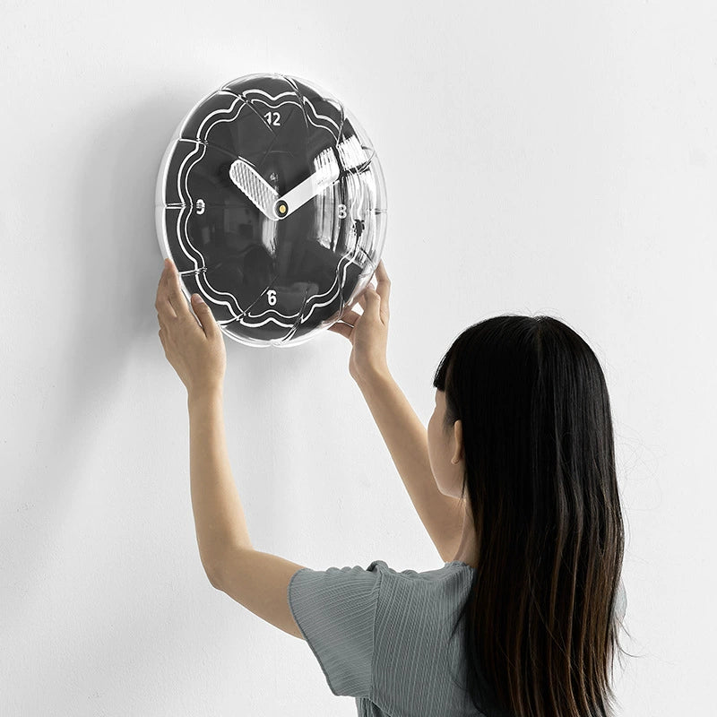 Gullei Contemporary Silent Wall Clock - Eco-Friendly, Modern Design