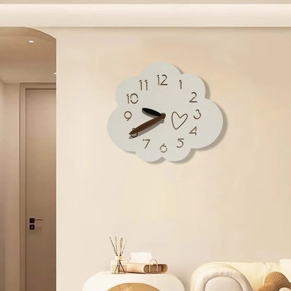 Cute Cloud Silent Wall Décor Clock