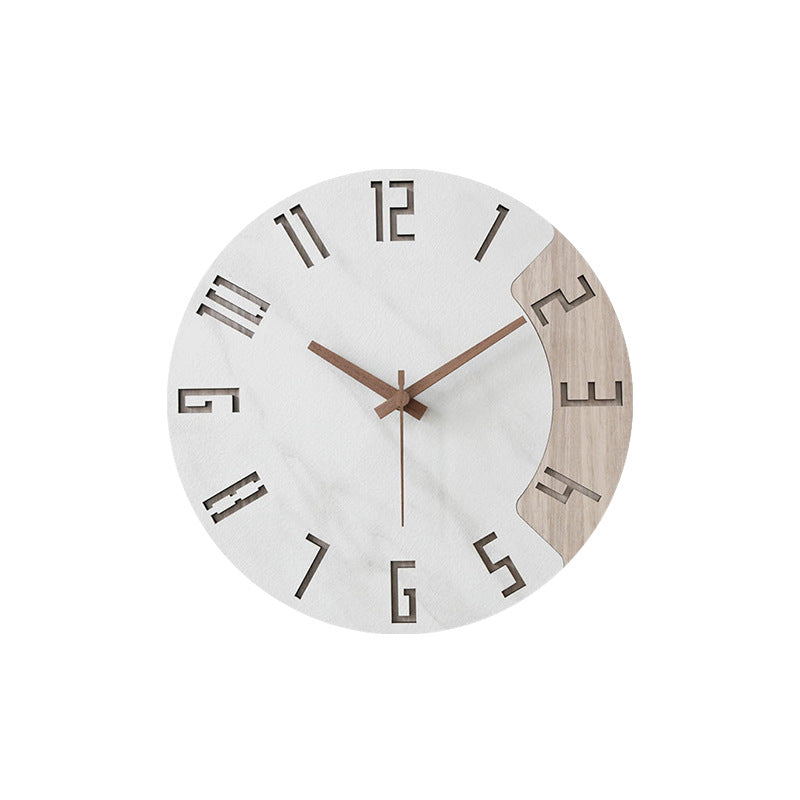 Japanese Style Wooden Silent Wall Clock – Minimalist & Zen Design