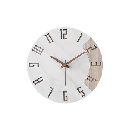 Japanese Style Wooden Silent Wall Clock – Minimalist & Zen Design